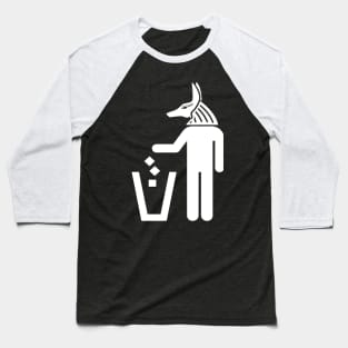 Egyptian Files (White) Baseball T-Shirt